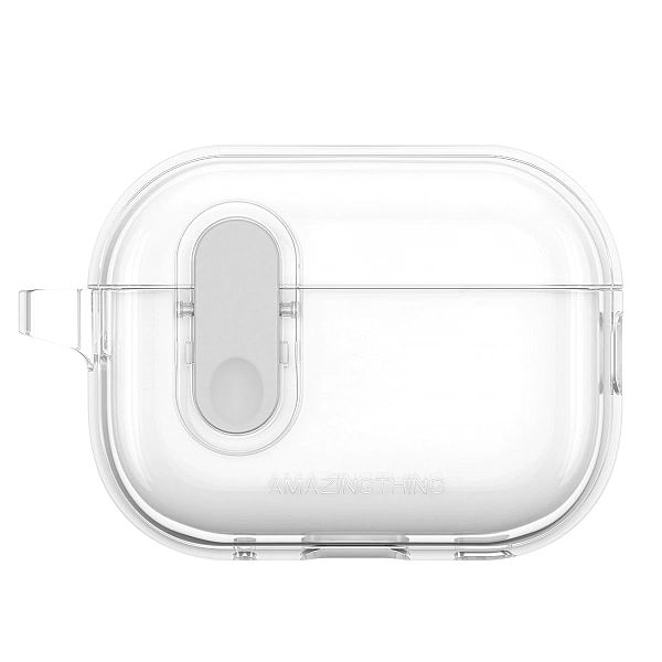Etui silikonowe AMAZINGTHING Minimal Case do AirPods Pro 2 - przezrocz