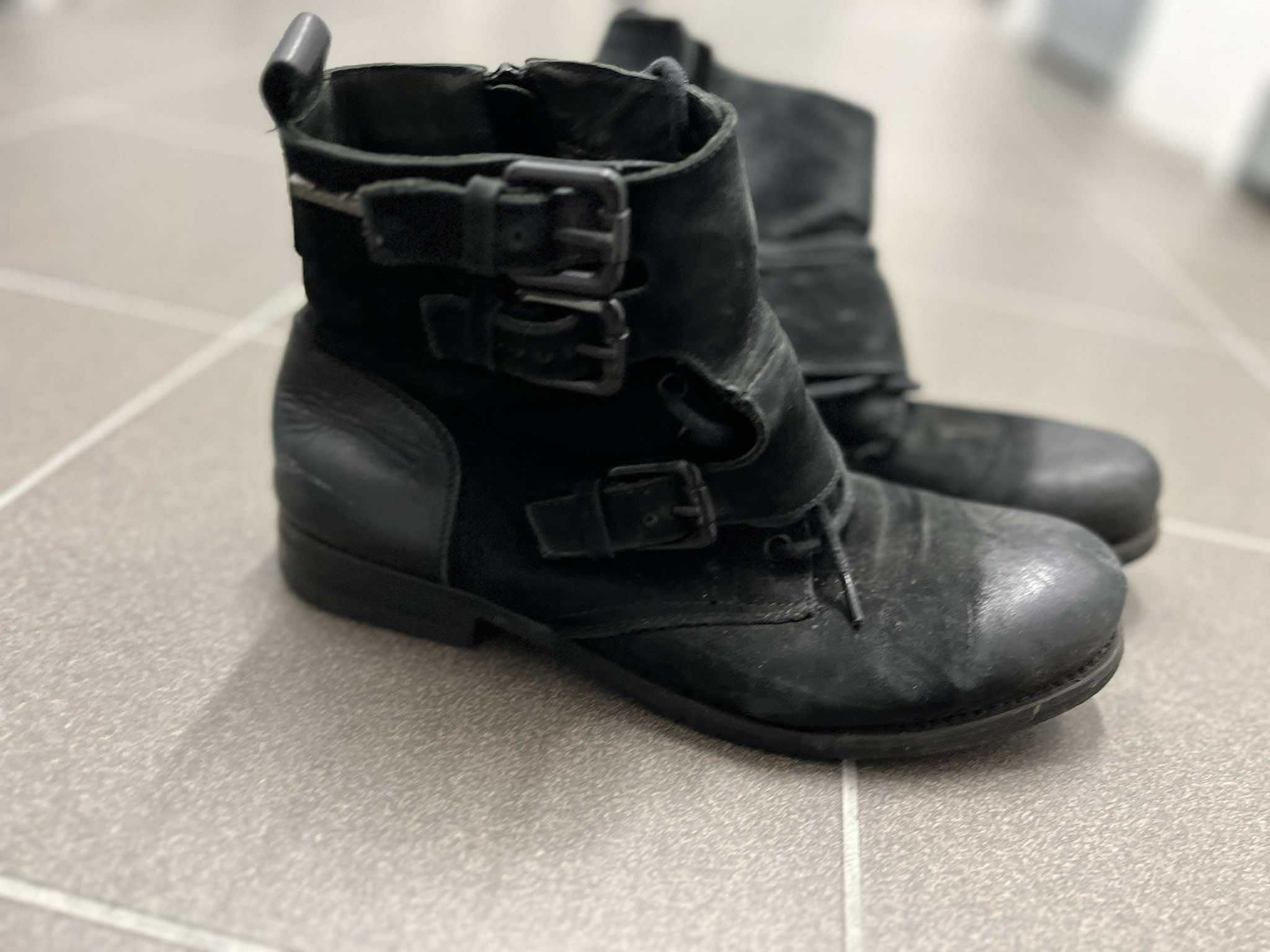 Botki Kazar w stylu vintage. Rozmiar 41 (czyli tak naprawdę 42).
