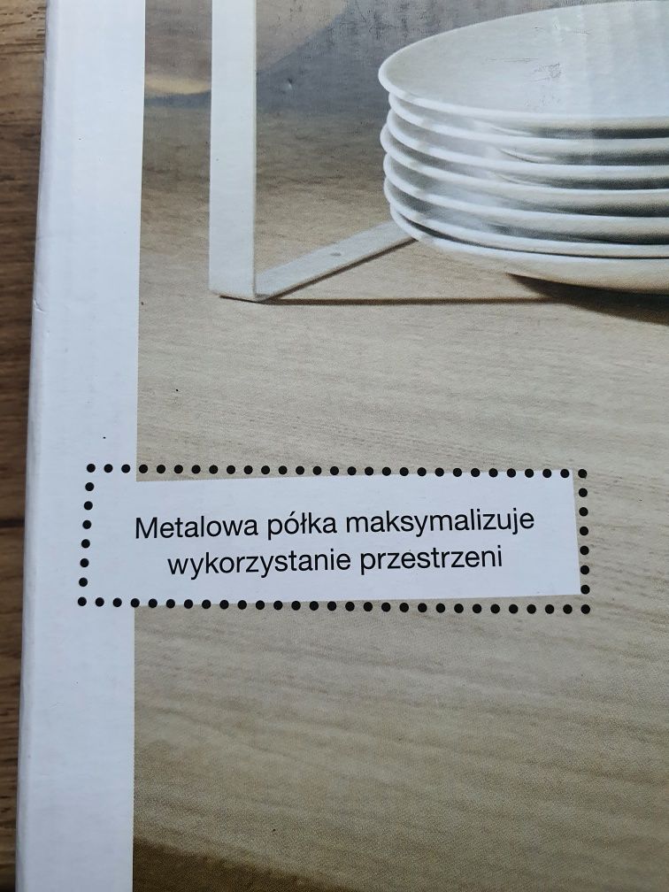 Nowa kuchenna metalowa półka wolnostojaca