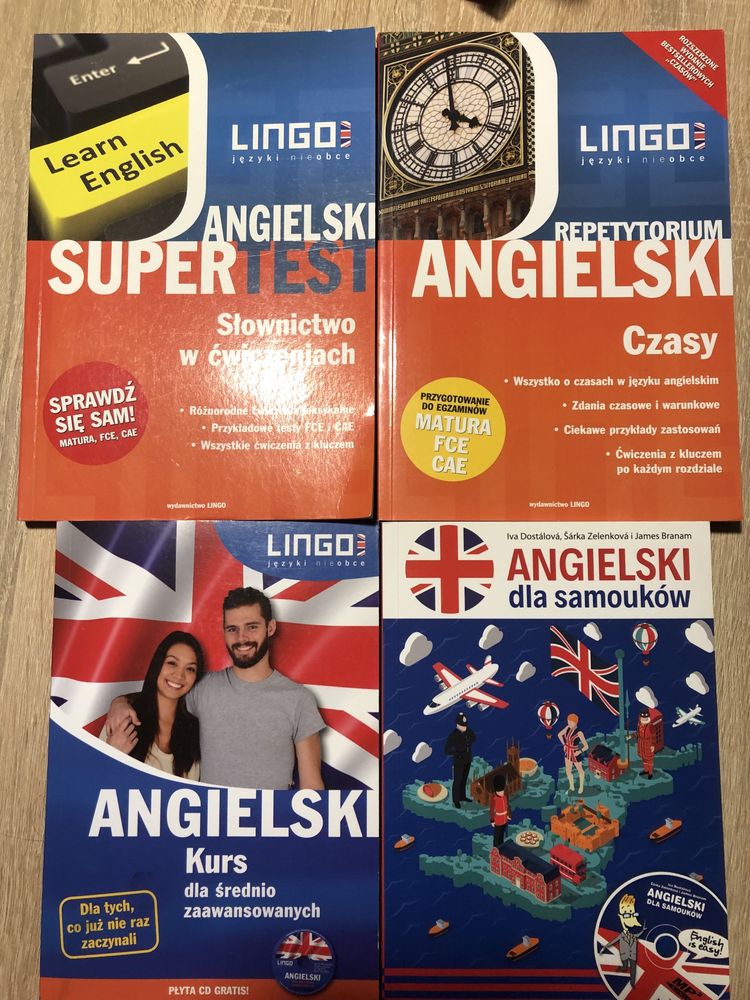 Język angielski zestaw książek do nauki