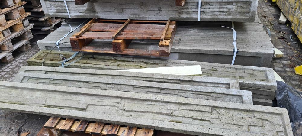 Podmurówka betonowa, systemowa, ogrodzenie panelowe 25x250 / 25x246