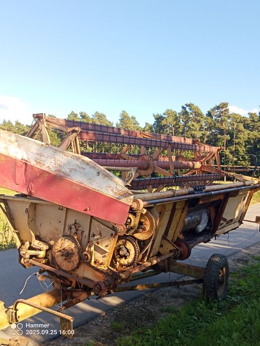 Heder bizon rekord z 056 nowy typ po wymianie motowidła ślimak bagnety