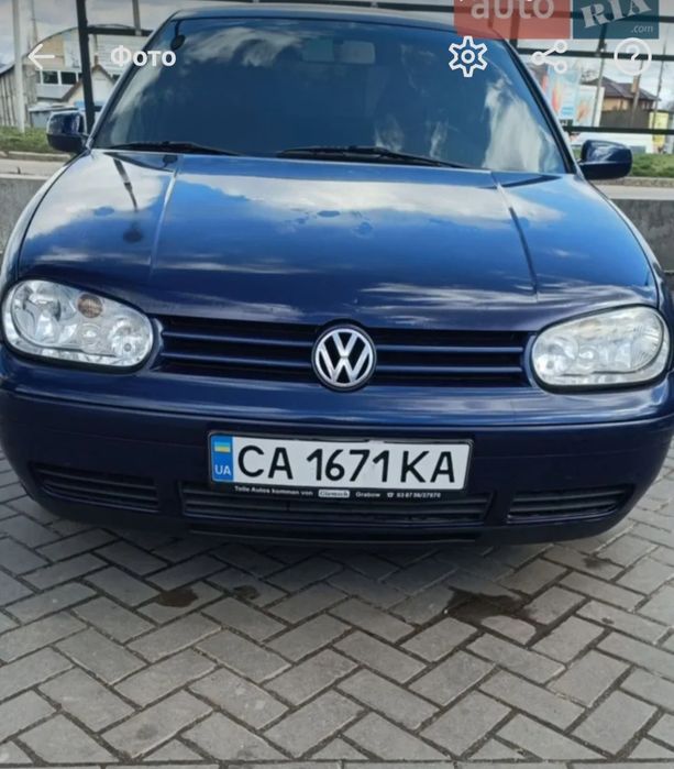 Volkswagen Golf 2002 1.4 бензин