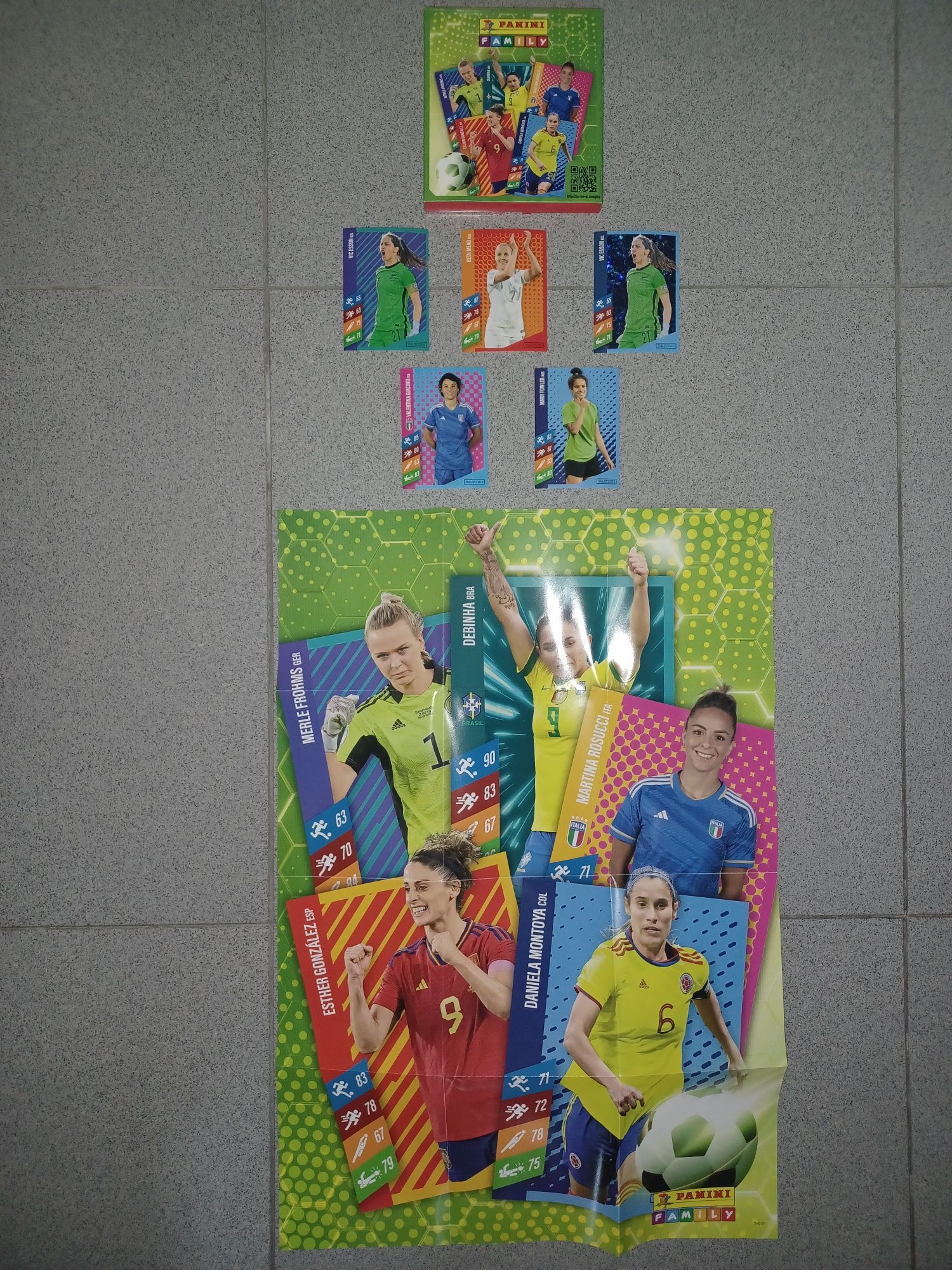 Cromos Panini Family - Mundial de Futebol Feminino 2023