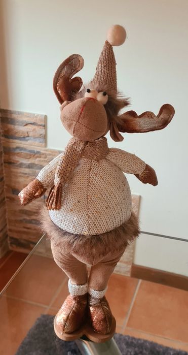 Boneco de felpo e malha