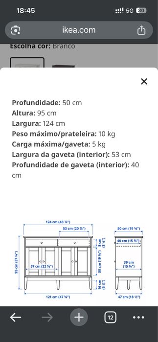 Aparador classico Ikea
