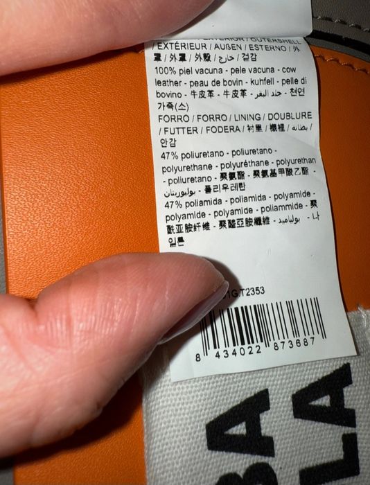 Bimba y Lola skórzana torebka Liliowa Minimalistyczna Cudna!