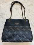 Guess torebka shopper monogram Logo oryginał