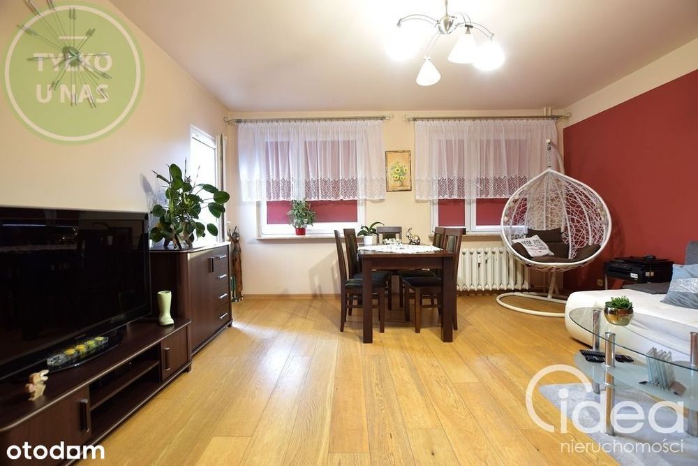 os. Majowe, 4 pokoje, 1 piętro, niski blok