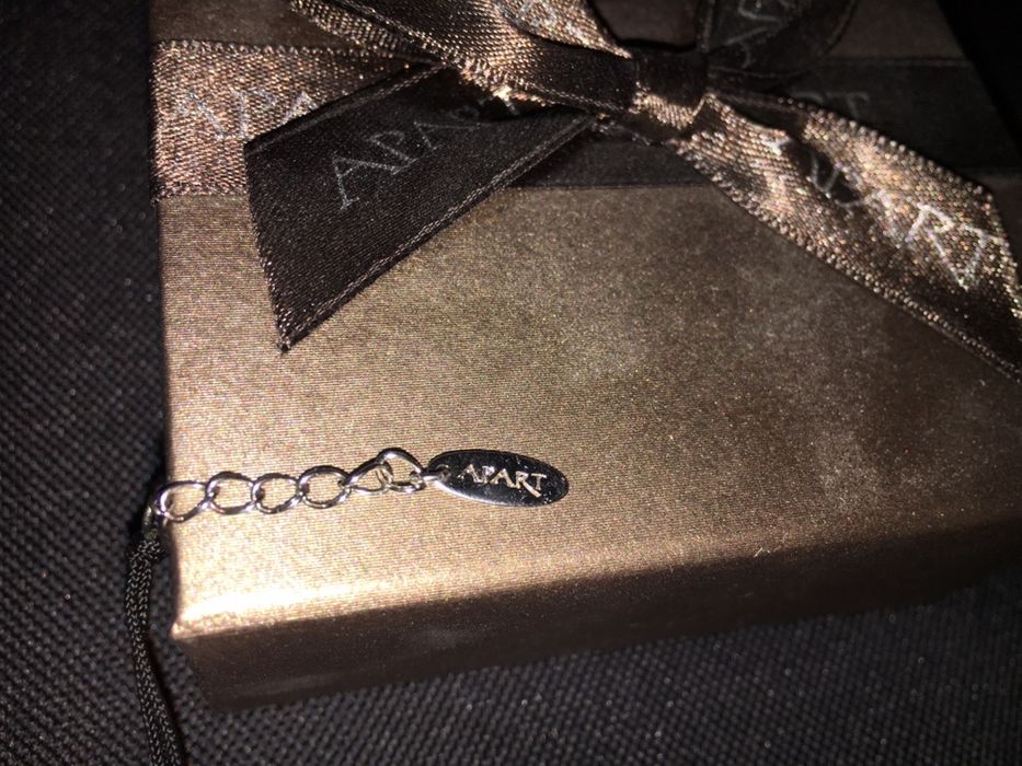 Bransoletka srebrna apart - znak nieskończoność nowa prezent przyjaźń