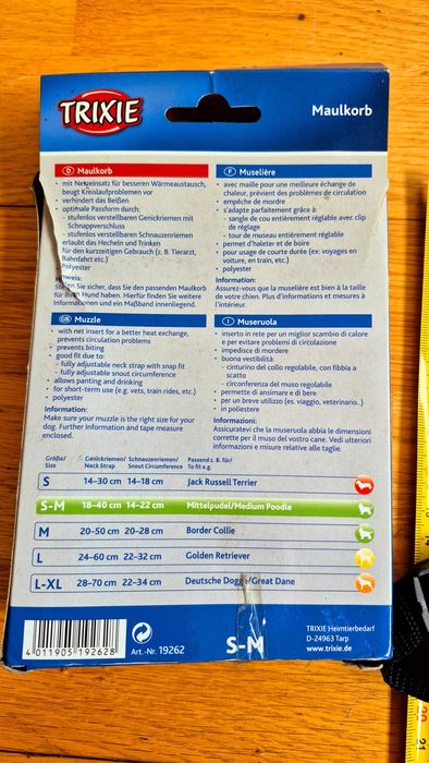 Kaganiec dla psa Trixie S-M, nowy