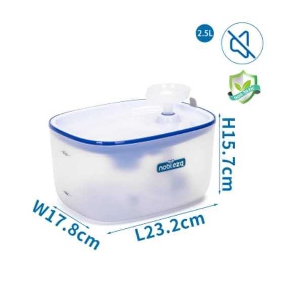 Fonte de Água Automática para Animais – 2.5L
