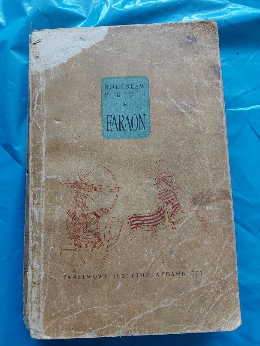 książka PRL FARAON tom II 1956r chistoryczna