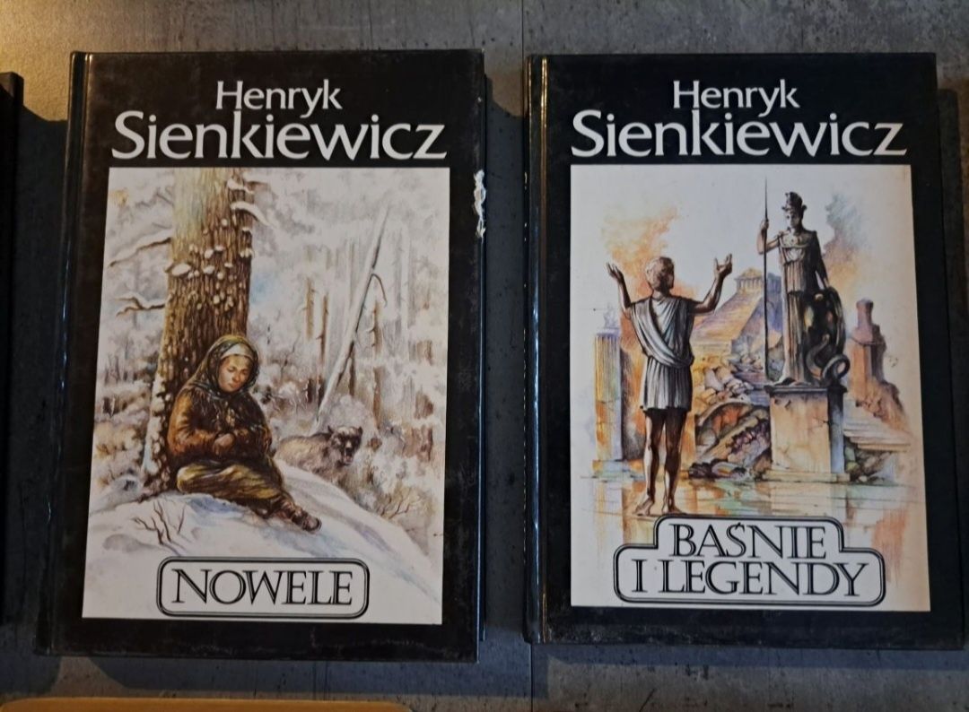 Sprzedam lektury Henryk Sienkiewicz.Krzyzacy.Potop.Zemsta.Nowele.Pan W