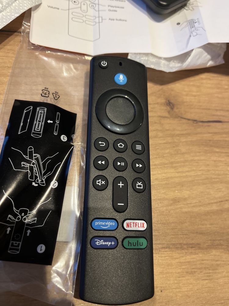 Новый пульт для Amazon fire TV, резиновые кнопки все функции работают