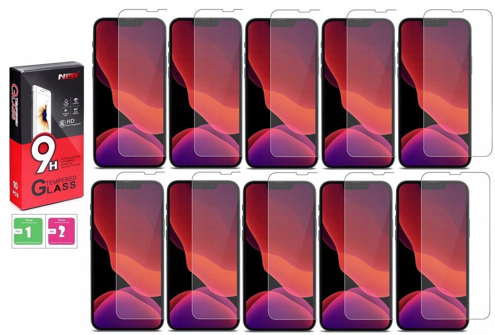 10 Sztuk Szkło Szybka Do Iphone 13 Pro Max