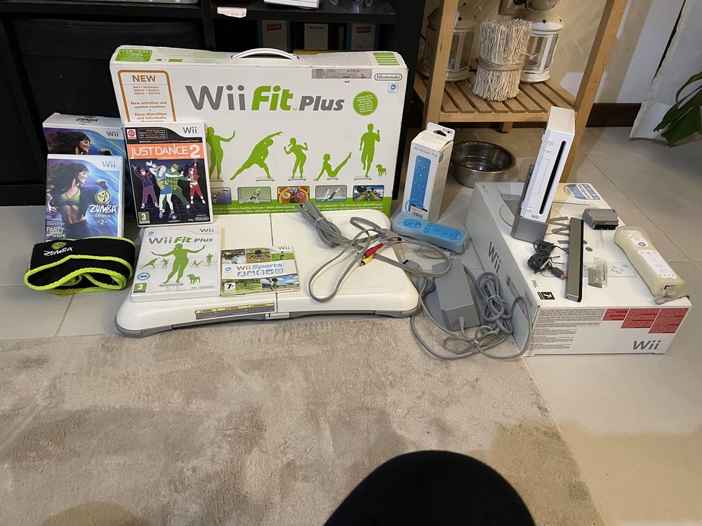 Nintendo wii e acessorios