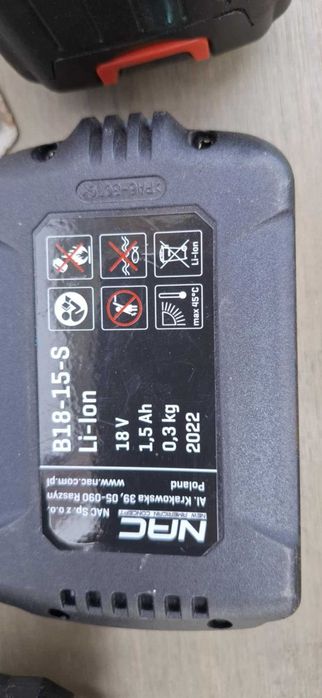 Kosa elektryczna NAC BKB18-B15-S2