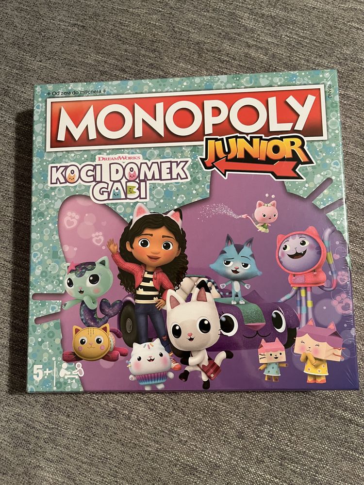 Gra planszowa monopoly koci domek Gabi