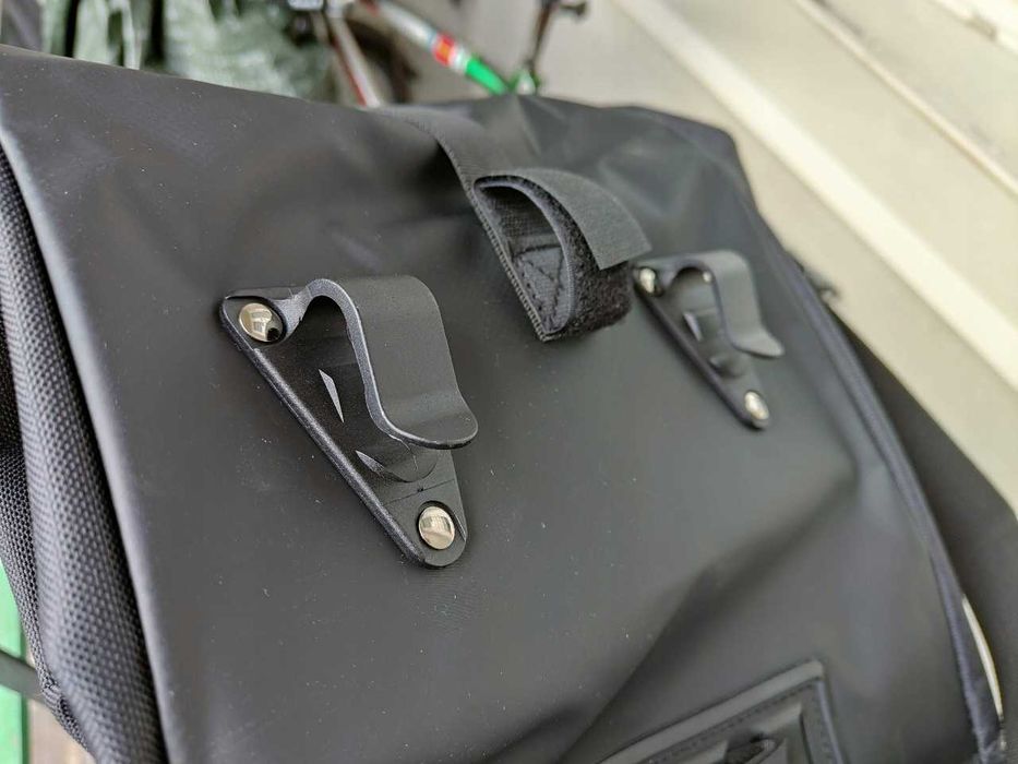 NOWA sakwa boczna 15L na rower, wodoodporna torba na zakupy bagażnik