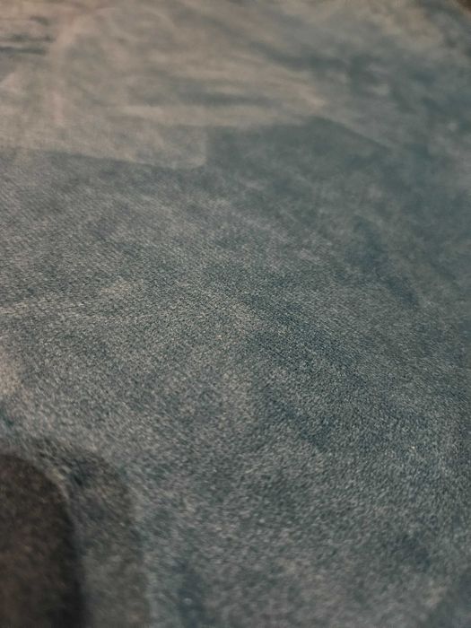 Pokrowce na krzesła miękkie welurowe turkusowe 4 sztuki komplet