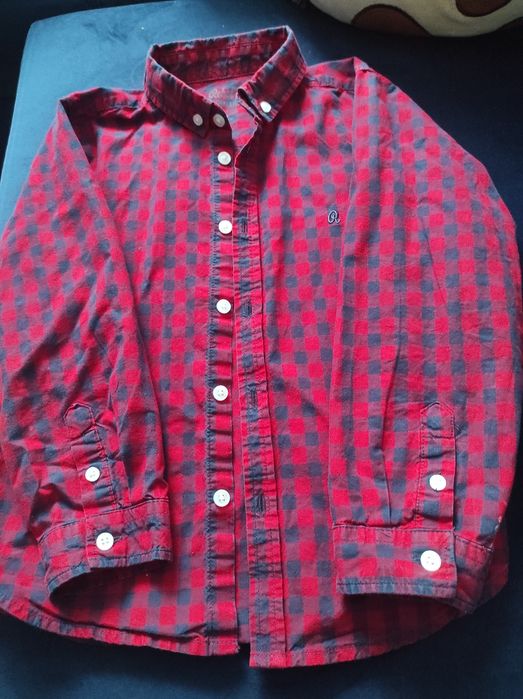 Koszula w kratę rozmiar 116