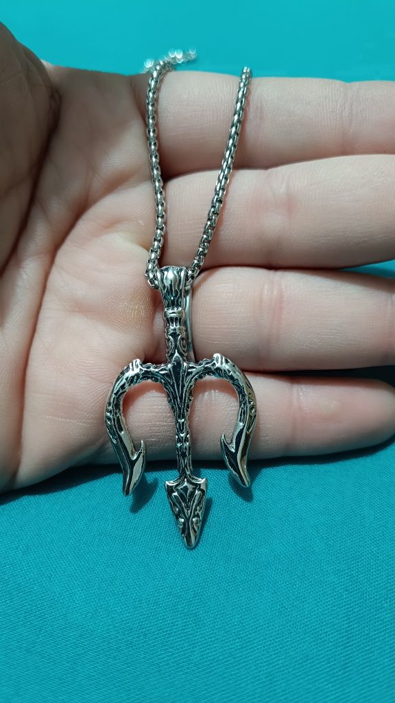 Colar de aço inoxidável masculino