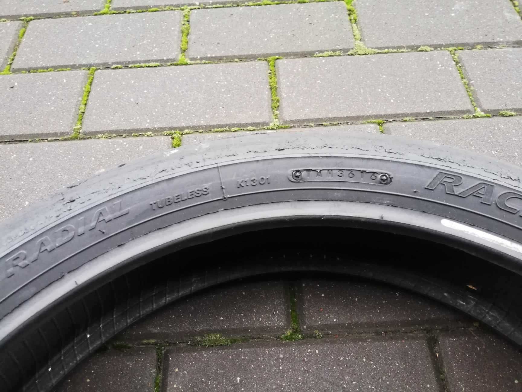 Opona przód 120/600-17 BATTLAX V02F Medium / D213, slick, Supercorsa