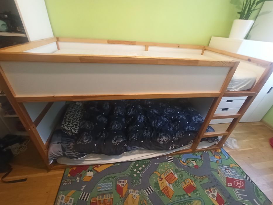 Rama łózka Ikea KURA