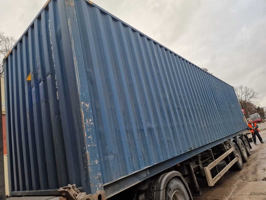 Kontener morski 40 DV/HC, 12metrowy, magazynowy - tani transport!