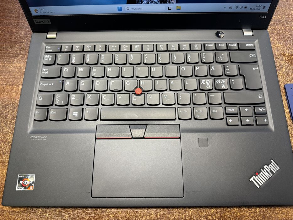 777/ Lenovo Thinkpad T14s/ Ryzen 5 PRO/ 16gb+256gb/ gwarancja