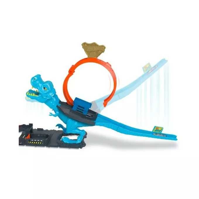 Хот вілс охота Ті-Рекса Hot Wheels City T-Rex Loop Playset HKX42