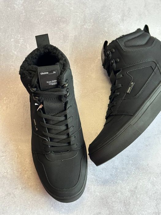Мужские зимние кроссовки высокие утеплённые | Размеры 42–46