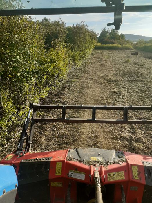 Czyszczenie działek mulczer leśny koszenie haszczy rekultywacja