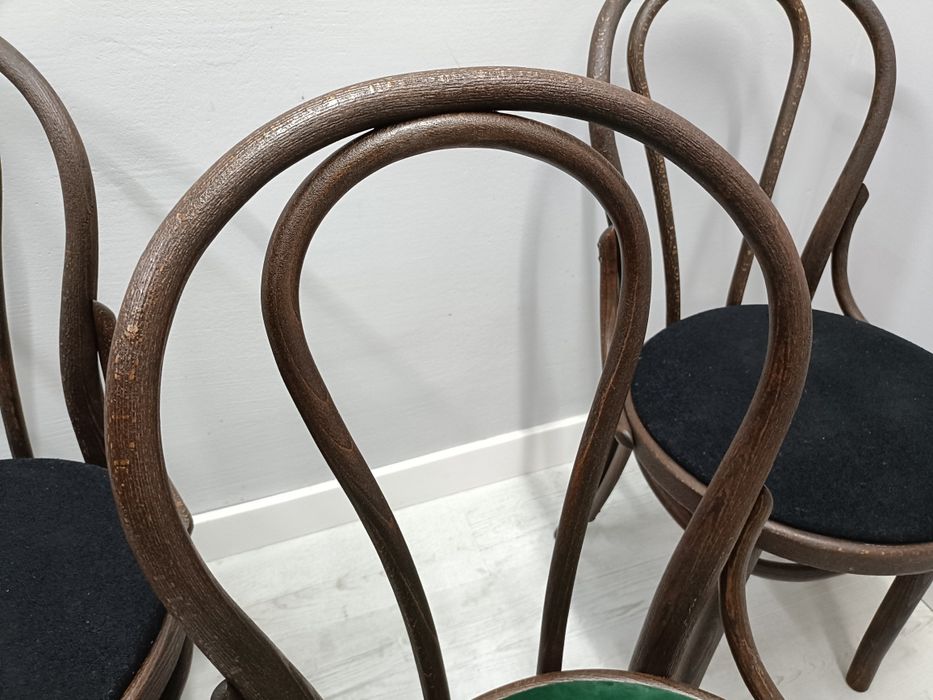 Krzesła gięte Thonet Fameg a18 Radomsko PRL