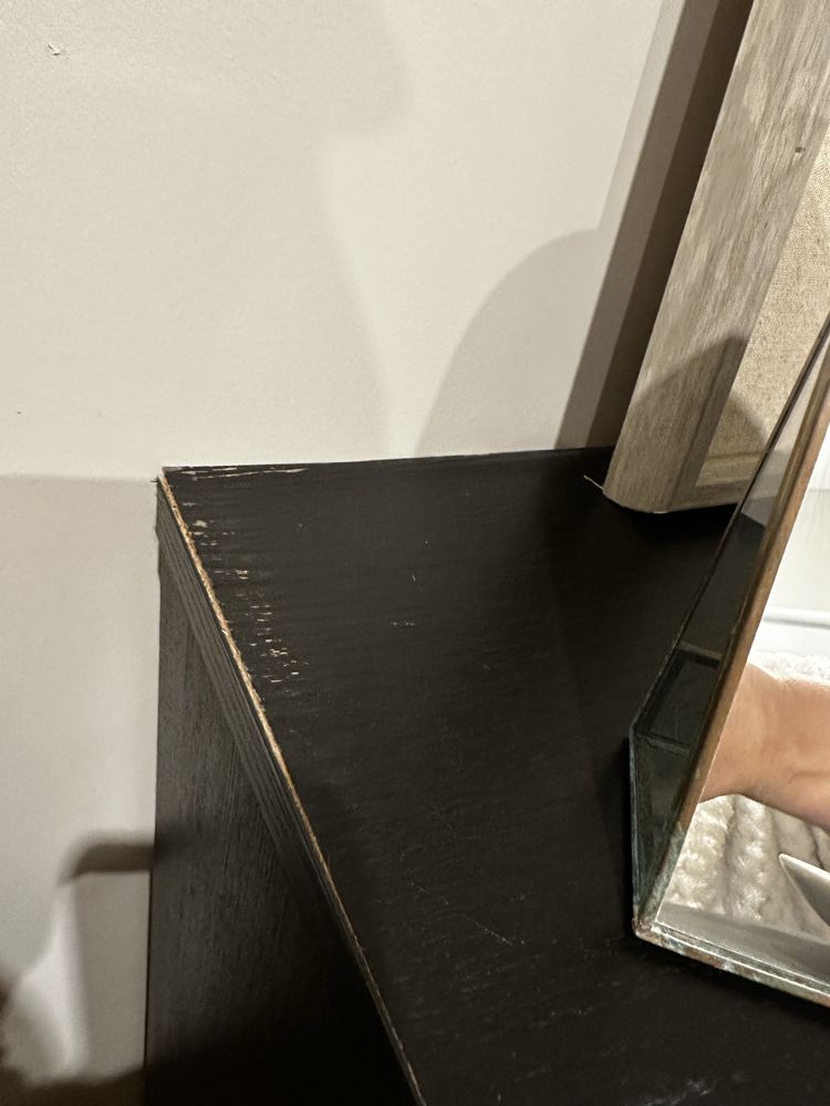 Comoda MALM wengué com 6 gavetas