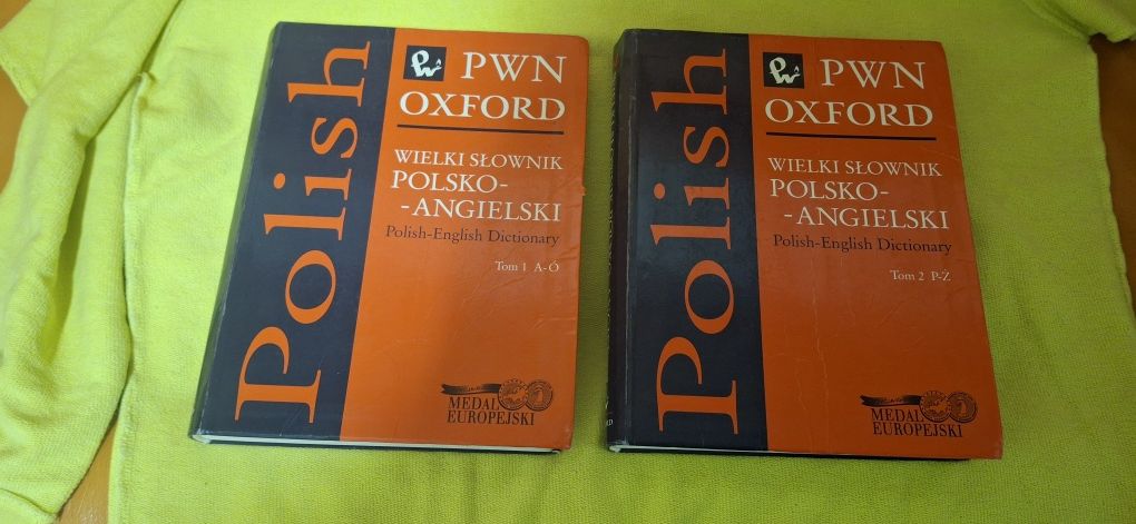 Wielki słownik polsko-angielski - komplet