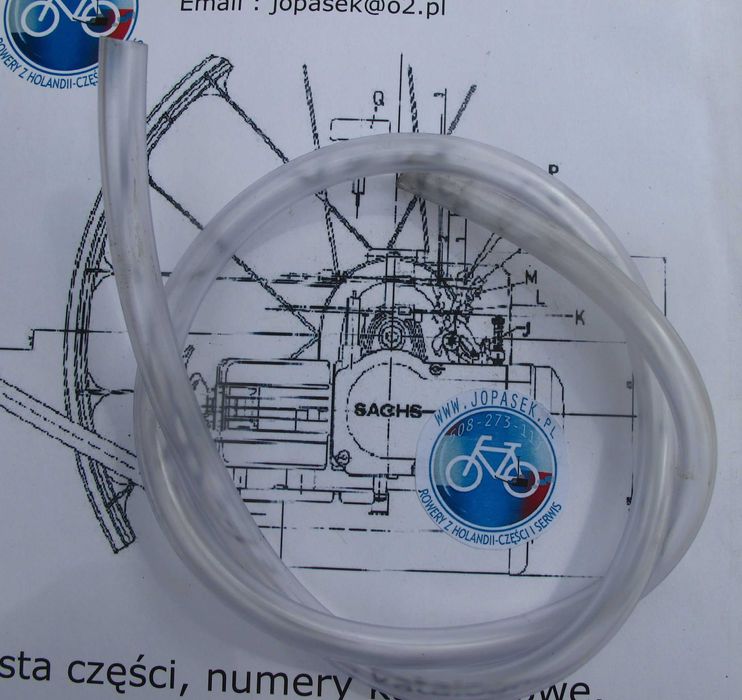GUMA TRANSPORTOWA BAGAŻNIKA BIBIA spartamet saxonette sachs 301a