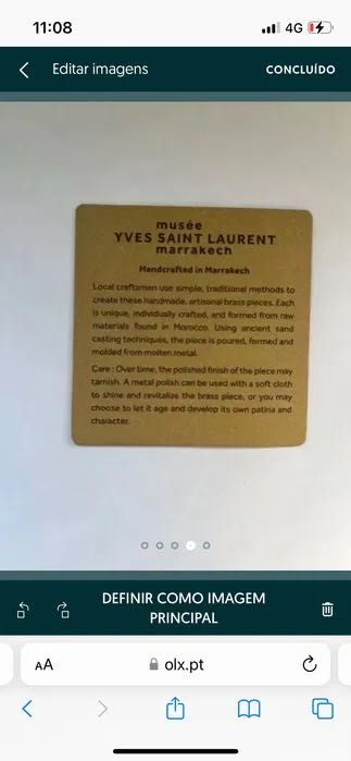 Colar Yves Saint Laurent