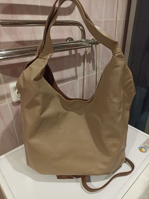 Сумка шоппер на две стороны.