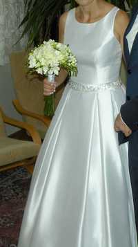 suknia ślubna długa