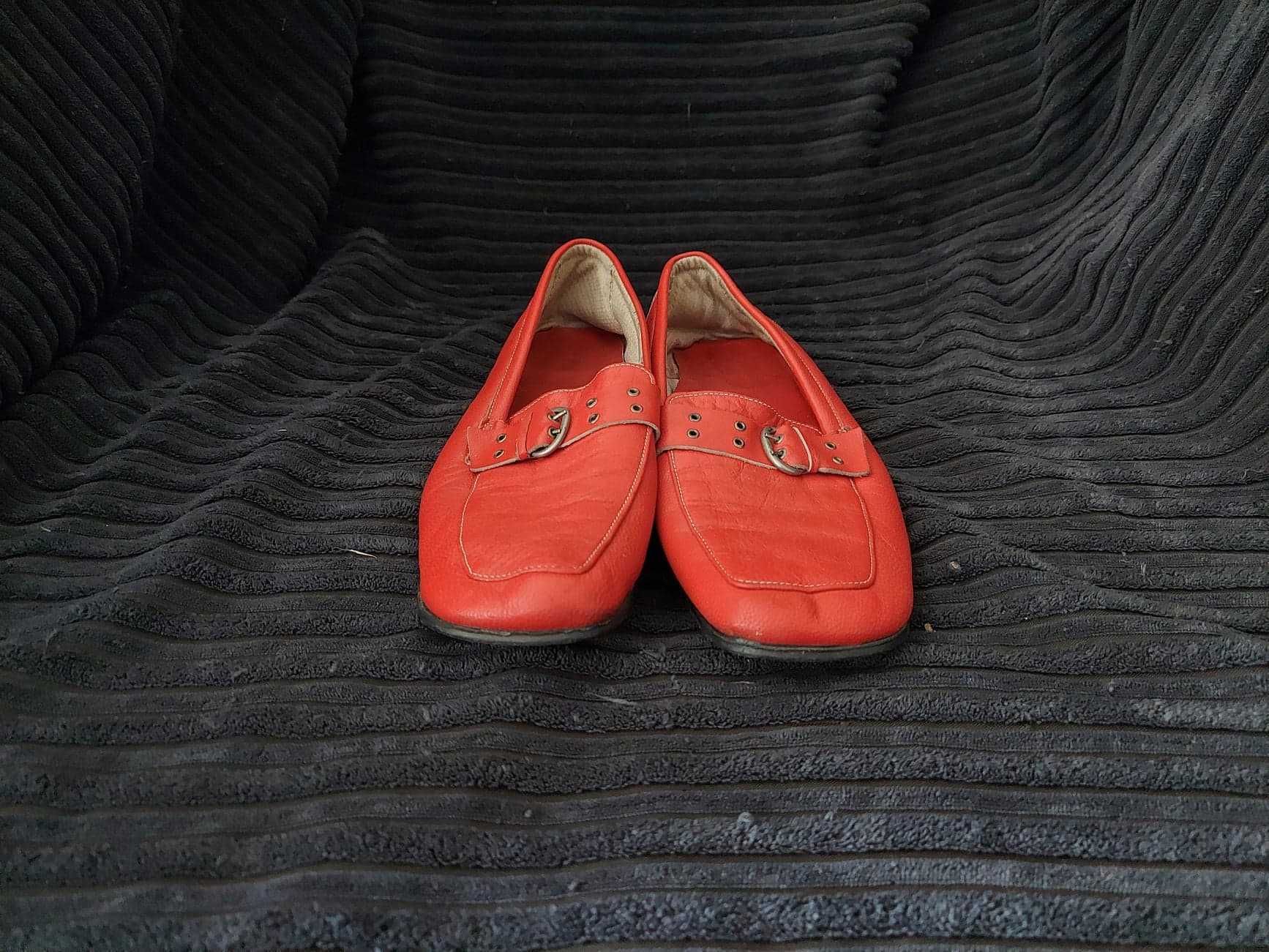Mokasyny skórzane buty damskie