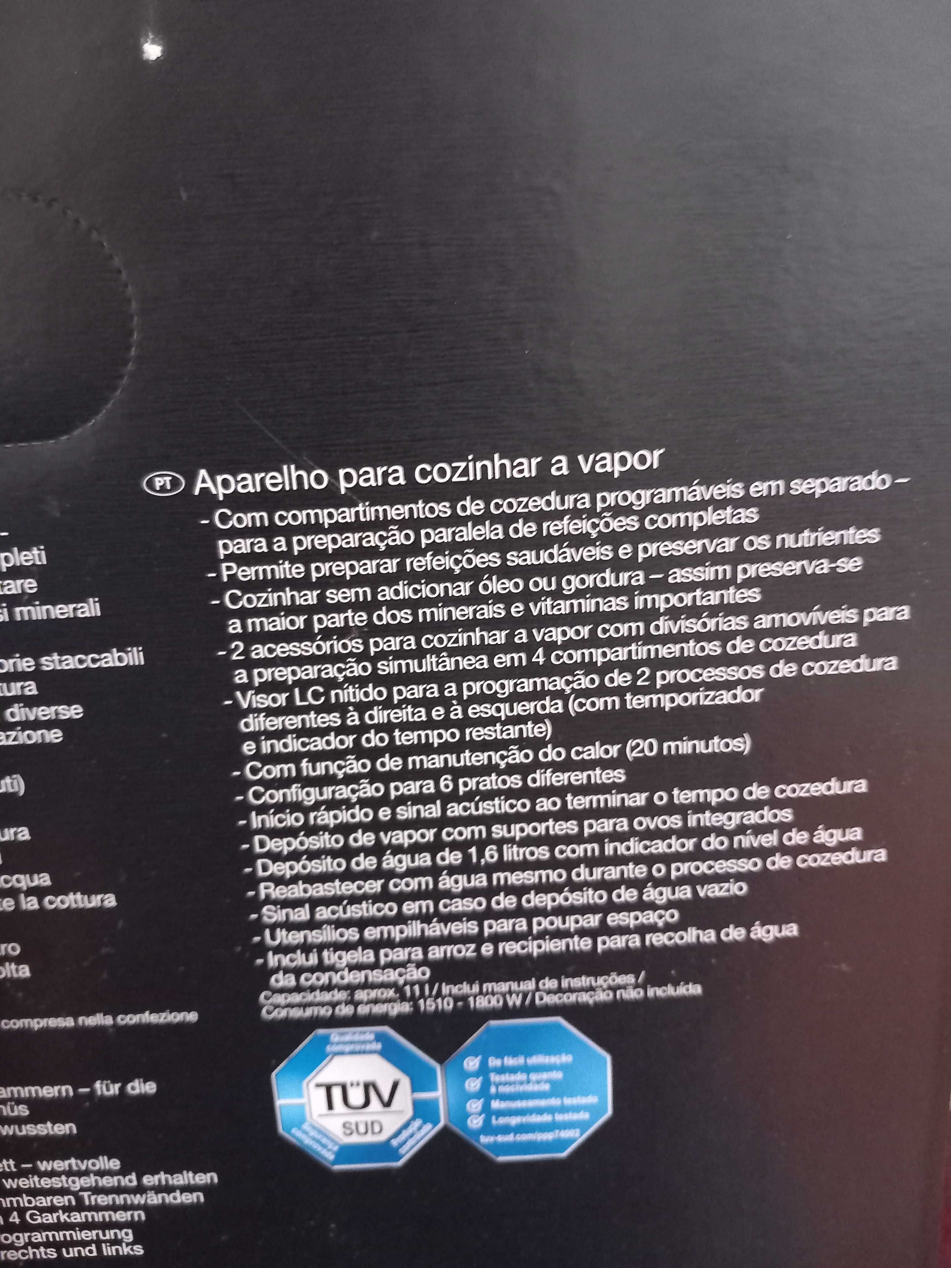 Maquina cozer a vapor