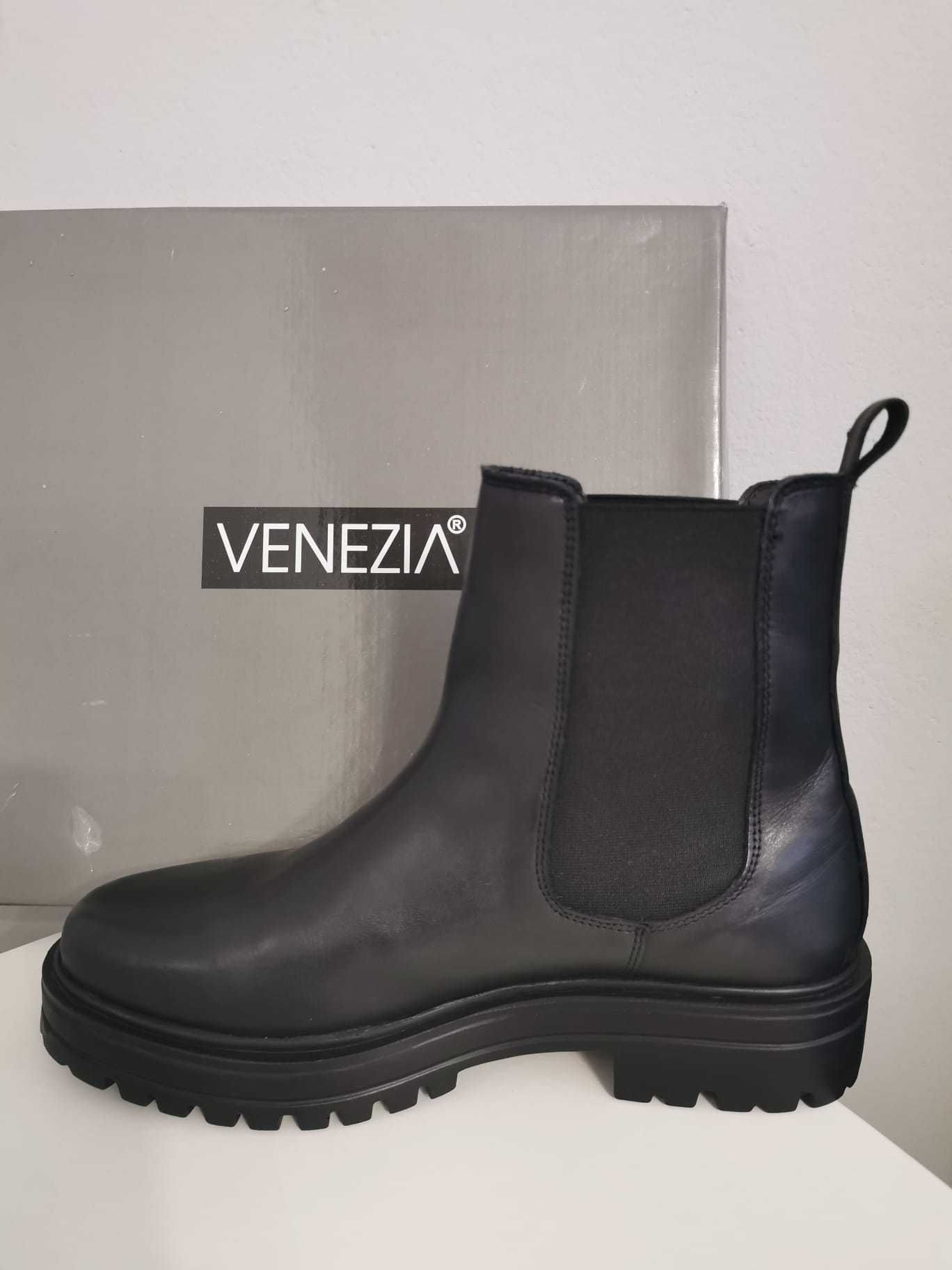 Botki skórzane Venezia rozmiar 41
