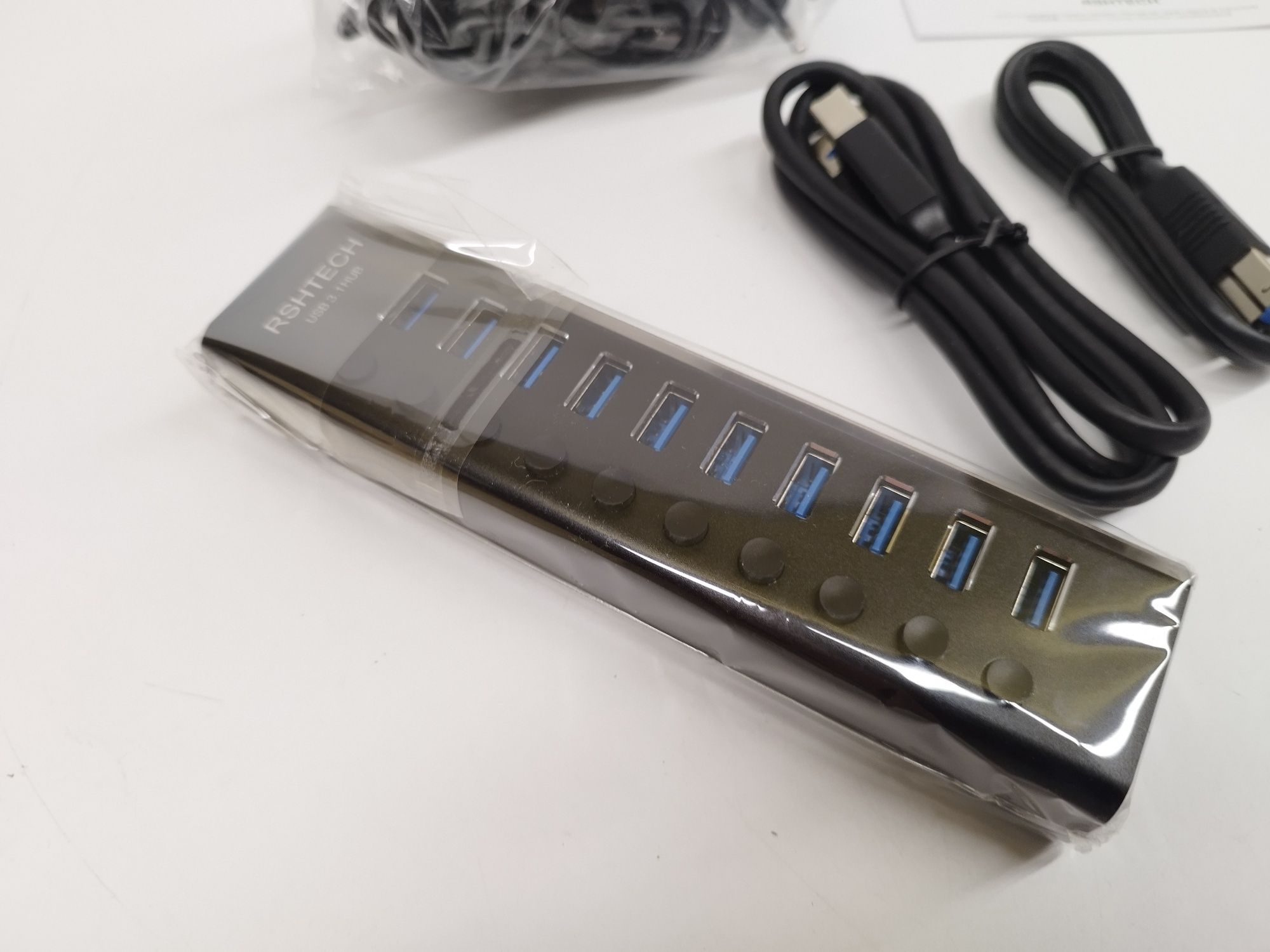 Hub USB 3,1 10 portowy rozdzielacz USB