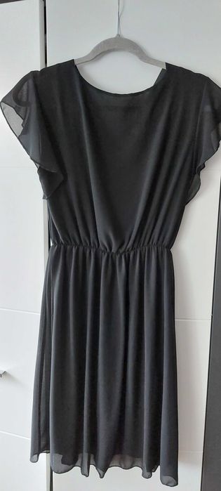 Sukienka czarna tiulowa