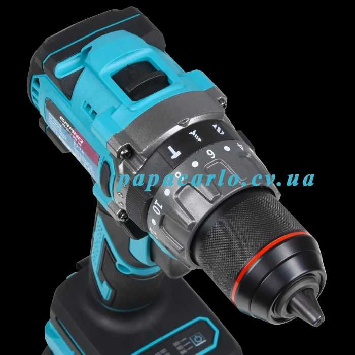 Акумуляторний дриль-шуруповерт Grand ДА-20/13 UBL HS 100Нм 1 або 2 АКБ