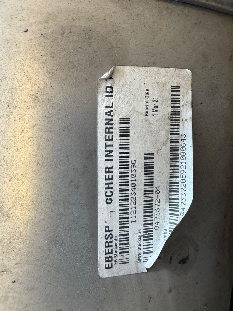 Panela de Escape Traseira Bmw X3/X4 M