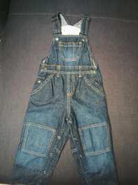 Spodnie ogrodniczki jeans 86