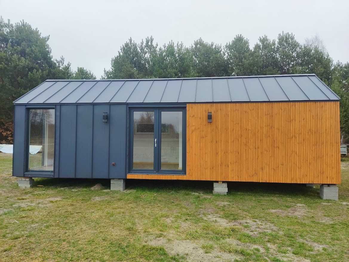 Mobilny dom całoroczny na zgłoszenie tinyhouse stodoła 35m2